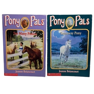 Pony Pals Books #6 & #7 – Too Many Ponies & Runaway Pony by Jeanne Betancourt - Picture 1 of 5