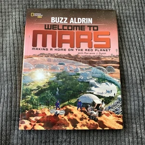 Buzz Aldrin SIGNED WELCOME TO MARS, 1st EDITION PSA COA - Picture 1 of 5