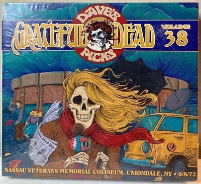 Grateful Dead DAVE'S PICKS 38 With 2021 BONUS DISC NASSAU 1973 NEW SEALED 4CD - Image 1 of 2