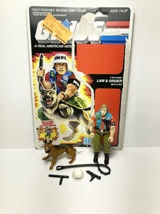 Law & Order 100% Komplett Full Card GI Joe 1987 Hasbro Figur - Bild 1 von 12