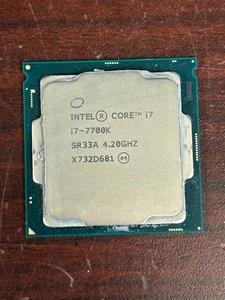 CPU de escritorio Intel Core i7-7700K 4,20 GHz cuatro núcleos SR33A 8 hilos LGA1151 #95 - Imagen 1 de 2