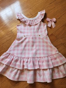 EEUC Janie & Jack By the Seashore Dress/Hairbow (Size 8) - Picture 1 of 4