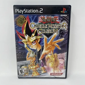 Yu-Gi-Oh! Capsule Monster Coliseum Sony PlayStation 2 PS2 (No Manual) - Tested - Picture 1 of 7