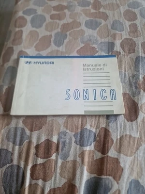 LIBRETTO USO E MANUTENZIONE Hyundai Sonica (Stampato Maggio 1998) - Immagine 1 di 2