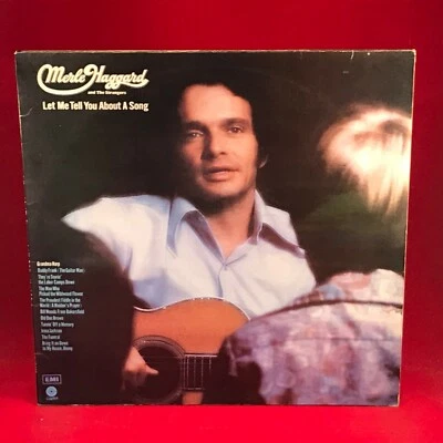 MERLE HAGGARD & THE STRANGERS Let Me Tell You About A Song 1977 UK Vinyl LP - Image 1 of 3
