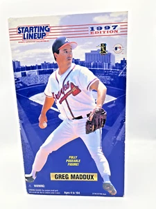 Greg Maddux Starting Lineup 1997 Edition Figur Fully Poseable Baseball 12" Neu - Bild 1 von 8
