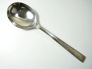 WALKER & HALL Besteck - ATLANTISCHES Muster - Suppenlöffel / Löffel - 7 1/8" - Bild 1 von 2