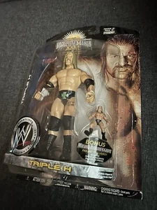 WWE Wrestling HHH Wrestlemania XXIV Jakks Action Figure Micro Aggression Damage - Picture 1 of 3