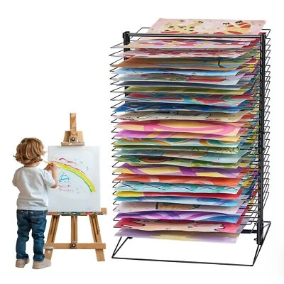 Art Drying Rack 50 Removable Shelves Painting Drying Rack for Classroom - Image 1 of 4