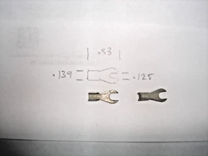 10x Vintage Spade Lug Telephone Cord Phone Radio Terminal - Picture 1 of 1