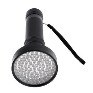 100 LED UV Schwarzlicht Lampe LED Taschenlampe 395nm Licht Taschenlampe mit Brille