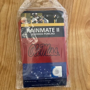 Ole Miss Rainmate II Hooded Poncho - Unopened/Never Used - Picture 1 of 2