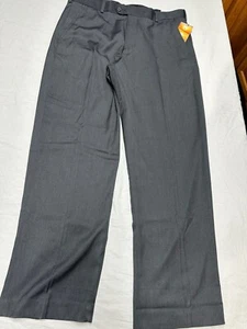 NWT George Pants Men 36x32 Gray Graphite Classic Fit - Picture 1 of 7