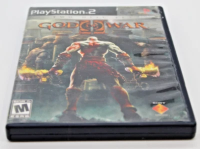 God of War PS2 PlayStation 2 Black Label Complete In Box CIB - Image 1 of 3