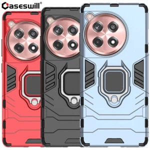Funda delgada con soporte de anillo blindado para OnePlus 13 13R 12R + Protector de pantalla - Imagen 1 de 18