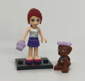 LEGO Friends : Mia Toiletteuse + Chien - Figurine Personnage - Set 41300 frnd195 - Imagen 1 de 2
