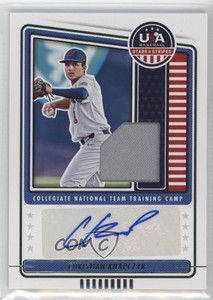 2023 Panini USA Baseball Stars & Stripes Materials Christian Knapczyk Auto