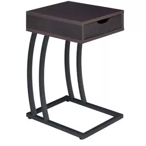 Cappuccino Finish Accent Table with Outlets & USB Ports by Coaster 900578 - Picture 1 of 2