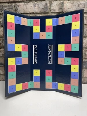 Vintage 1985 PICTIONARY Game Board 1st FIRST Edition - Board Only, Nothing Else - Image 1 of 4