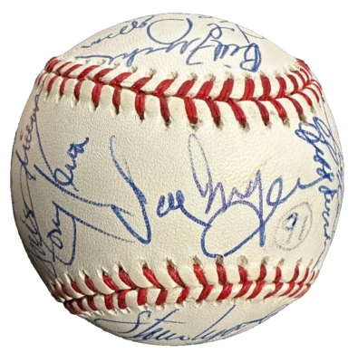 1991 Boston Red Sox Team Autographed Baseball Clemens Boggs Boddicker - Image 1 of 4