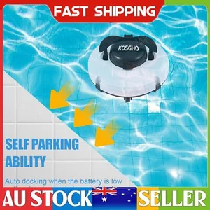 KOSGHO Cordless Robotic Pool Cleaner: 120Min Runtime & Strong Suction - Picture 1 of 8