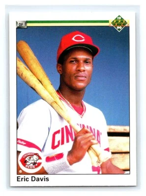 1990 Upper Deck Eric Davis Cincinnati Reds #116 - Image 1 of 2