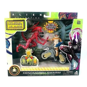 Figura de acción Alien Collection Xenomorph Swarm Planetary Attack rara roja alienígena - Imagen 1 de 10