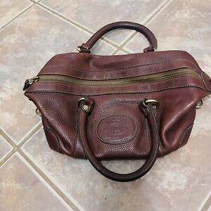 Vintage Ghurka Bag No 217 Chestnut Brown Leather