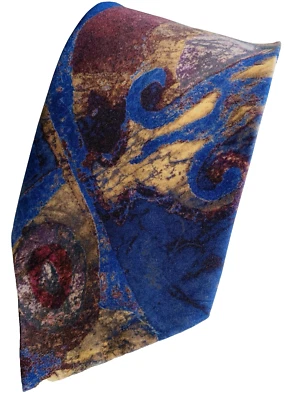 ITALIAN ALL SILK HAND MADE Men's Camouflage Tie, 3.75 inch base, 54.5 in length - Imagem 1 de 4