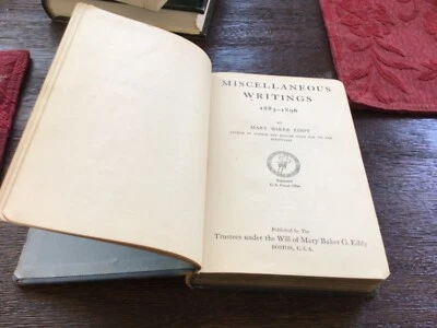 MISCELLANEOUS WRITING BY MRS. EDDY BAKER Foto 1 de 4