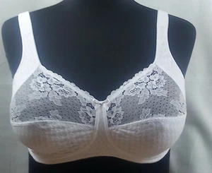 Sujetador blanco sin aros, formato marca, talla 80-100, copa C-E, (161) - Imagen 1 de 3