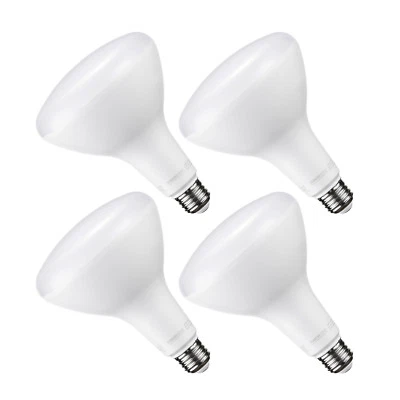 17W Dimmable LED BR40 Light Bulb, 100W Equivalent, 1400lm, 3000K/4000K/5000K - Image 1 of 4
