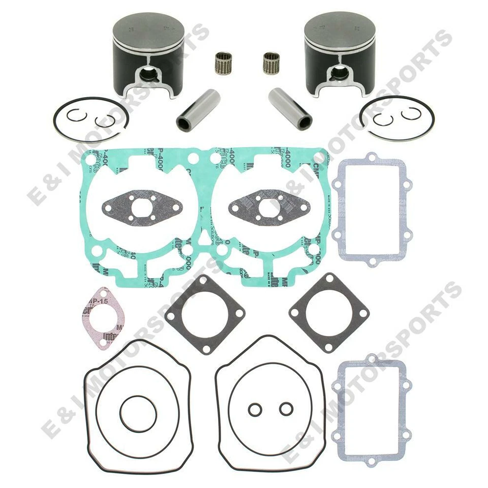 2002 Ski-Doo Summit 800 Highmark SPI Pistons Bearings Top End Gasket Kit 82mm Foto 1 de 4
