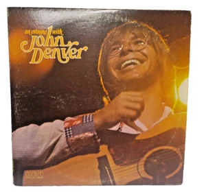 An Evening With John Denver 1969 2xLP Vinyl Record Gatefold Country Folk - Picture 1 of 6