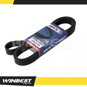 EPDM Serpentine Belt 7PK186 Fit 92-08 BMW Dodge Viper Toyota 2.7L 3.0L 8.0L GAS - Picture 1 of 5