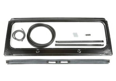 Omix-ADA Black Windshield Frame Kit for 76-86 Jeep CJ5 CJ7 & Scrambler 12006.12 - Image 1 of 4