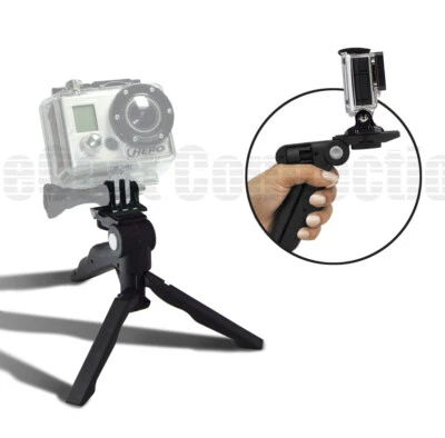 Mini Universal Adjustable Tripod Stand Mount Holder For Gopro Digital Camera DV - Image 1 of 4
