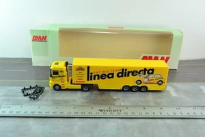 AWM 70407 Renault Magnum LINEA DIRECTA Tractor Trailer 1:87 HO Scale - Picture 1 of 4