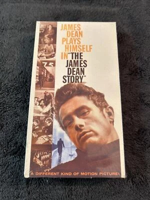 James Dean Plays Himself In The James Dean Story VHS 1990-sealed - Image 1 of 4