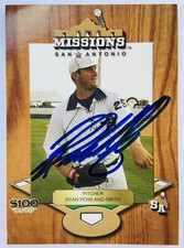 Ryan Rowland-Smith Australia Signed 2005 San Antonio Missions Baseball Card COA