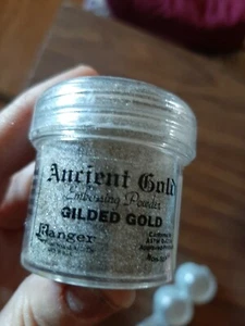 Ranger Ancient Gold Embossing Powder 1 oz Guilded Gold - Picture 1 of 2