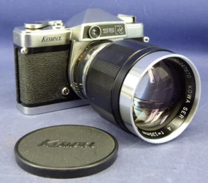 Kowa SER Spiegelreflex SLR mechanisch mit Objektiv 4 x 135mm / SE R - Zdjęcie 1 z 7