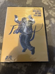Biography: Chris Farley: Anything for a Laugh (DVD, 2019) New Sealed SNL Comic - Picture 1 of 2