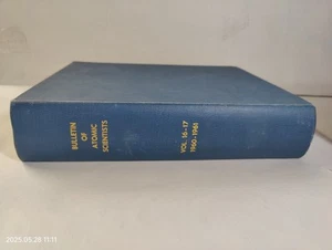 Bulletin of The Atomic Scientists 1960-1961 Bound Hardcover Issues, Oppenheimer - Picture 1 of 7