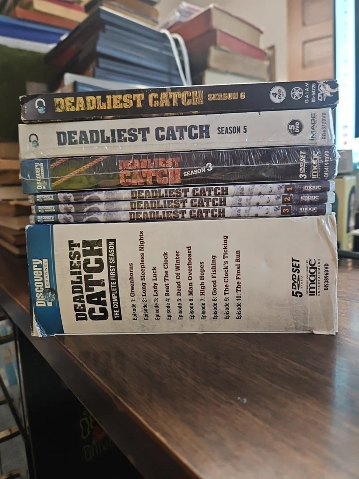 DEADLIEST CATCH DVD SEASONS Lot - Image 1 of 4