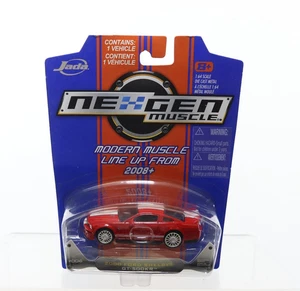 Jada NEXGEN Muscle Red 2008 Ford Shelby GT-500KR #006 1/64 Scale New NIP - Picture 1 of 3