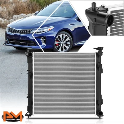 Conjunto de radiador de refrigeración de núcleo de aluminio estilo OE Optima 1.6T 16-19 DPI-13605 Foto 1 de 4