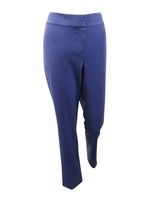 Pantalones de pierna recta talla grande Nine West para mujer Foto 1 de 2