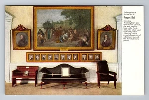 Washington DC-Banquet Hall, Antique, Vintage Souvenir Postcard - Picture 1 of 2