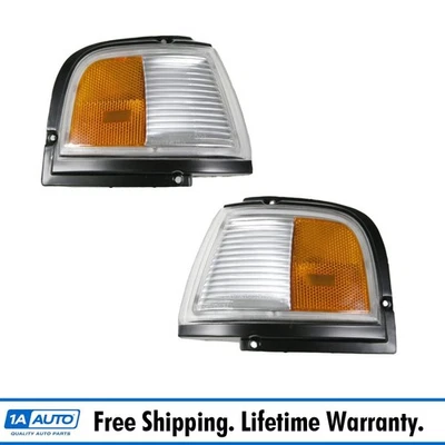 Juego de luces marcadoras de esquina para Oldsmobile Cutlass Ciera 1987-1996 Foto 1 de 4